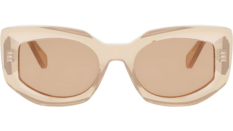 CELINE 3 Dots Orange Butterfly Sunglasses