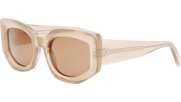 CELINE 3 Dots Orange Butterfly Sunglasses