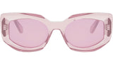 CELINE 3 Dots Pink Butterfly Sunglasses