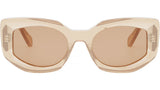 CELINE 3 Dots Orange Butterfly Sunglasses