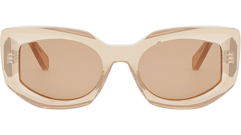 CELINE 3 Dots Orange Butterfly Sunglasses