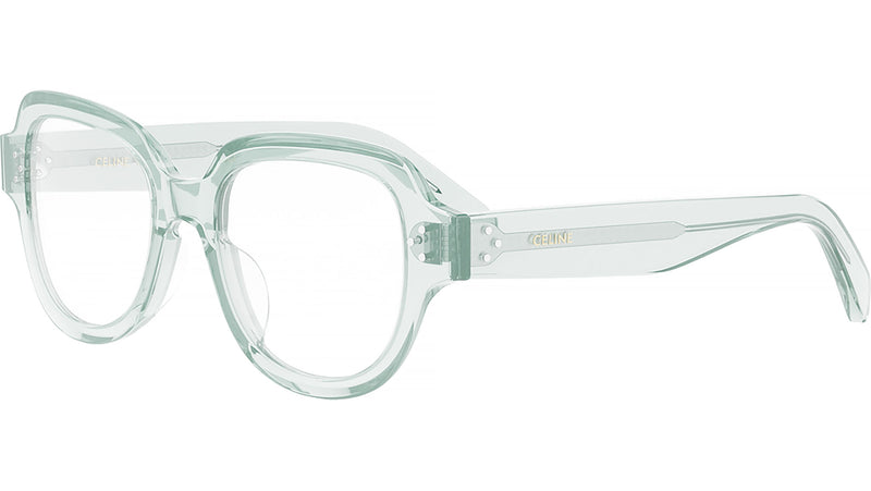 CELINE 3 Dots Pink Geometric Eyeglasses