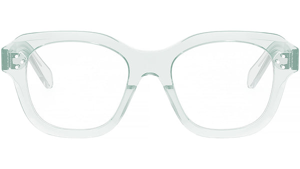 CELINE 3 Dots Green Geometric Eyeglasses