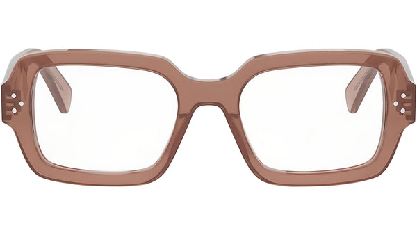 CELINE 3 Dots Sand Rectangular Eyeglasses