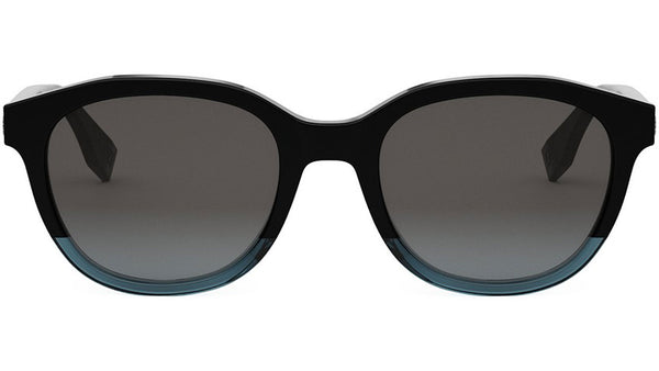 Fendi Essential Black Round Sunglasses