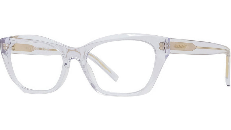 GV Day Crystal Transparent Cat Eye Eyeglasses