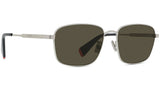 AKA Silver Rectangular Sunglasses
