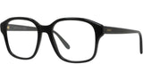 Slim Black Square Eyeglasses