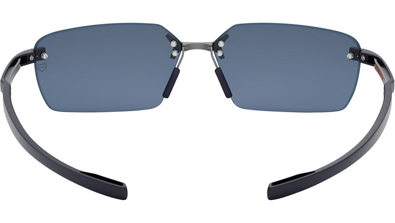 Flex Silver Rectangular Sunglasses