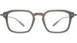 Nolan Grey Round Sunglasses