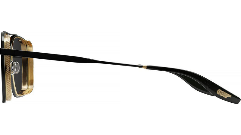 Scaramanga Black Pilot Sunglasses