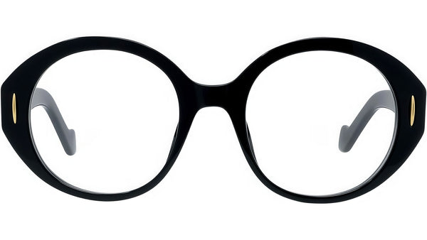 Anagram Black Round Eyeglasses