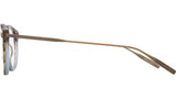 Eugene Blue Round Eyeglasses