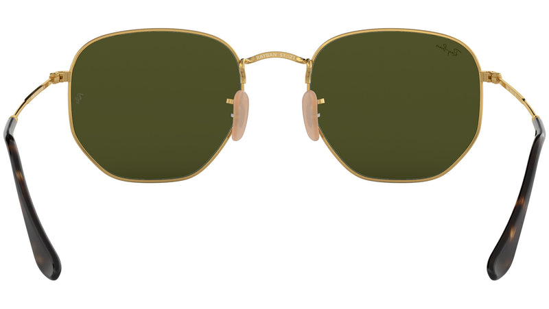 Hexagonal Flat Lenses RB3548N gold grey