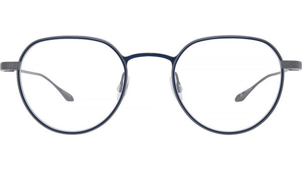 Ebbets Blue Round Eyeglasses