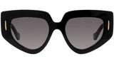 Anagram Black Geometric Sunglasses