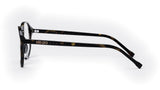 Youthful Energy Thin Havana Round Eyeglasses