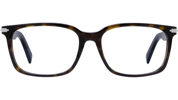 DiorBlackSuitO SI Havana Rectangular Eyeglasses
