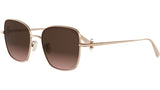 DiorTribales S1U Rose Gold Square Sunglasses