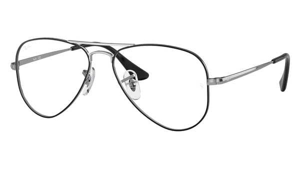 Aviator Kids RY1089 4074 Black on Silver