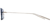 Louie Silver Square Sunglasses