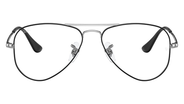 Aviator Kids RY1089 4074 Black on Silver