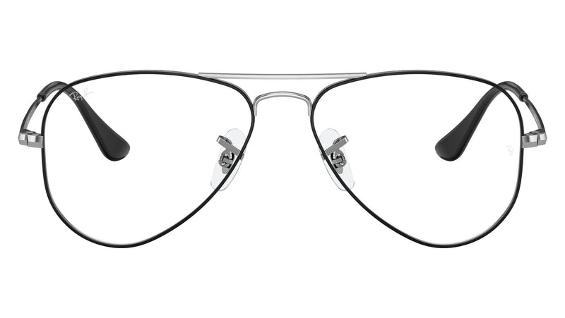 Aviator Kids RY1089 4074 Black on Silver