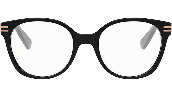 B.zero1 Black Round Eyeglasses