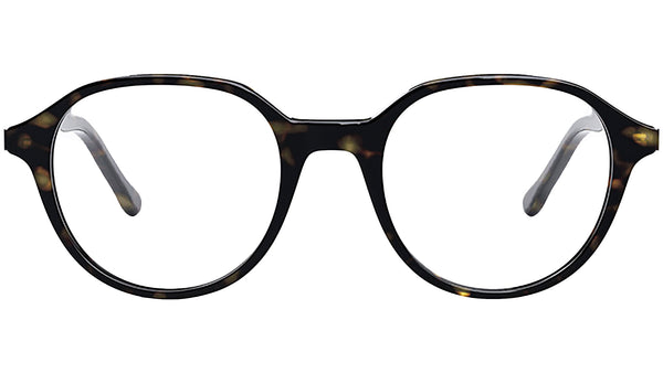 Youthful Energy Thin Havana Round Eyeglasses