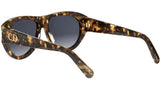 DiorGlow A1I Havana Pilot Sunglasses