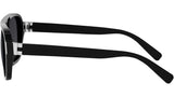 Bvlgari Aluminium Matte Black Pilot Sunglasses