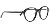 Youthful Energy Thin Havana Round Eyeglasses