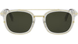 DiorBlackSuit S14I Transparent Square Sunglasses
