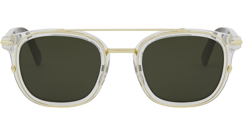 DiorBlackSuit S14I Transparent Square Sunglasses