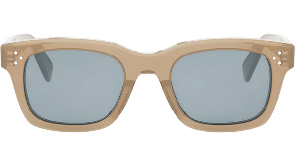 CELINE 3 Dots Transparent Honey Geometric Sunglasses