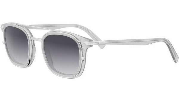 DiorBlackSuit 14I Shiny Grey Squared Sunglasses
