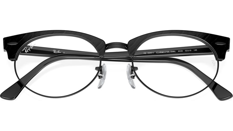 Clubmaster Oval Optics RB3946V 8049