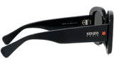 1970 Black Oval Sunglasses
