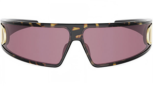 VeryDior M1U Havana Shield Sunglasses