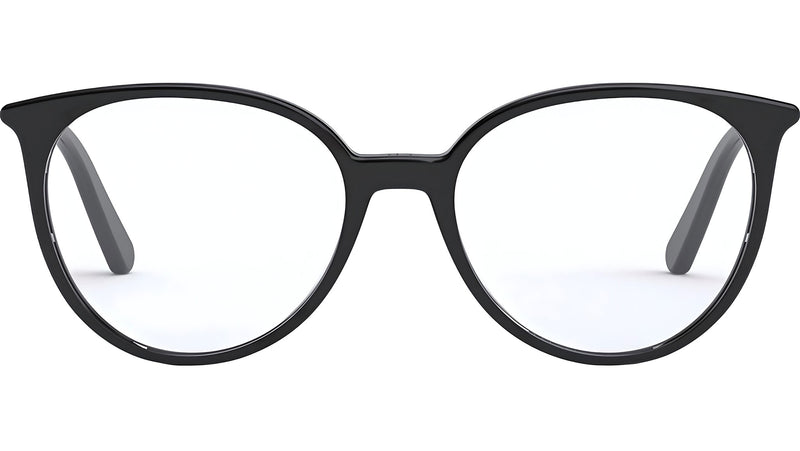 Mini CD O B1I Black Round Eyeglasses