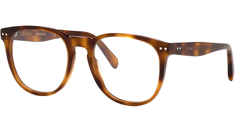 Celine Tortoise Round Eyeglasses