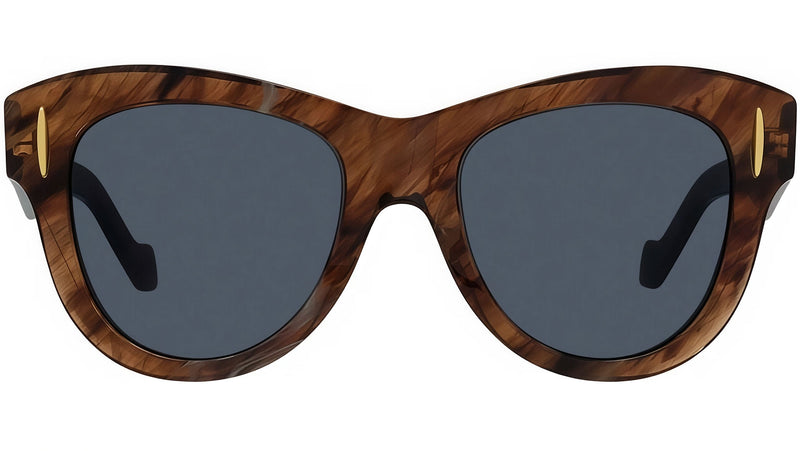 Anagram Brown Geometric Sunglasses