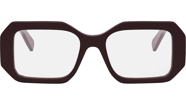 Triomphe Brown Geometric Eyeglasses