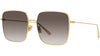 DiorStellaire S1U Gold Geometric Sunglasses