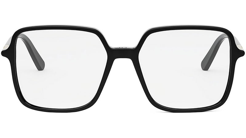 Mini CD O S2I Shiny Black Geometric Eyeglasses