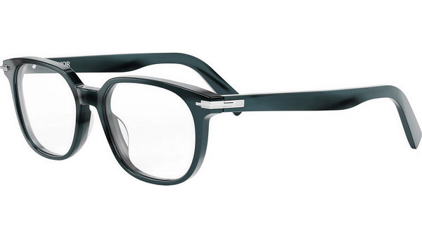 DiorBlackSuitO 25I Blue Round Eyeglasses