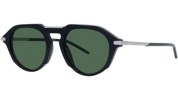 GV One Black Round Sunglasses