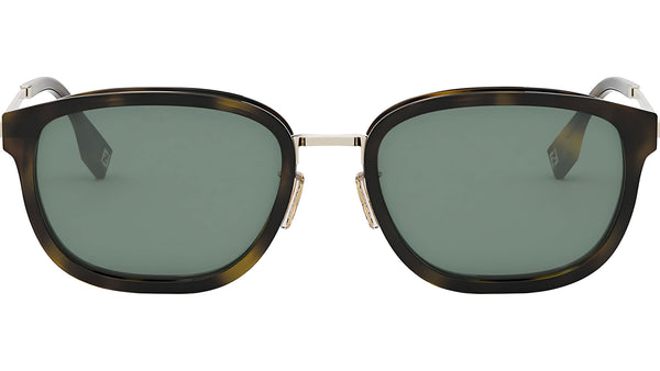 Fendi Travel Havana Oval Sunglasses