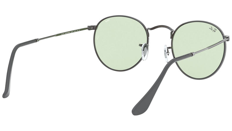 Round Solid Evolve RB3447 gunmetal green