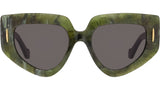 Anagram Green Geometric Sunglasses